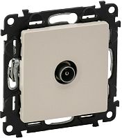 Розетка TV Звезда без рамки Legrand Valena Life 1-м. слоновая кость картинка